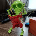 Dancing Skeleton Doll Fun Unique Wind-up Dancing Skeleton Toy No Battery Needed Perfect Desktop Decor Birthday Gift for Kids Adults. 