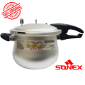 SONEX Belly Pressure Cooker | 5Ltr - 7Ltr - 9Ltr -11Ltr | Aluminium | Heavy Weight Pressure Cooker | Degchi Pressure Cooker | Handi Cooker. 