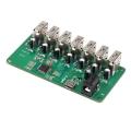 DC 5V 2A USB 2.0 HUB Module 1 to 7 Port Hub USB Expansion Module. 