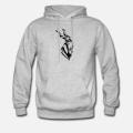 Export left over winter Fleece stylish plain long  hoodies hoodie hudies for mens men (Black) (grey). 