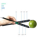 【ETOP】10 inch Art Drawing Ruler Adjustable Plastic Proportional Scale Divider. 