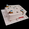 BUSH Power Plug Bakelite 20A, 250V 3 Pin Heavy Duty Power Plug Socket For AC. 
