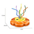 Water Hose Connector Fun Water Sprinkler Toy for Kids Outdoor Garden Hose Game for Toddlers 1-3 Summer Water Play for Boys Girls 1 6 Wiggle Tubes Included Summer Water Toy. 