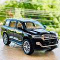 DieCast Toyota Land Cruiser SUV Models Cars Pull Back With Light Sound Multicolor. 