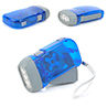3 LEDs Hand Pressing Flashlight Traveling Torch Light Manual Generator Lamp Gift. 