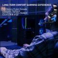Nulliplex L1 Gaming Headset  Gaming Headphone with Stereo Surround Sound and 50mm Drivers, Gaming Headset with Noise Canceling Mic and Sound Isolating Ear Cushions, Wired 3.5mm X2 + USB for  PC, Mac, PS4, PS5, Xbox One, Switch and mobile phones with 3.5mm. 