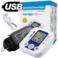 Electric Digital Blood Pressure Monitor – Upper Arm BP Machine with Large Display & Accurate Readings. 