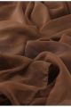 Dark brown Chiffon Dupatta For Girls/Ladies- Chiffon UnStitched Dupatta 2.5 Meter Color Premium Chiffon  Quality Durable Fabric Reasonable Stylish Look Dupatta. 
