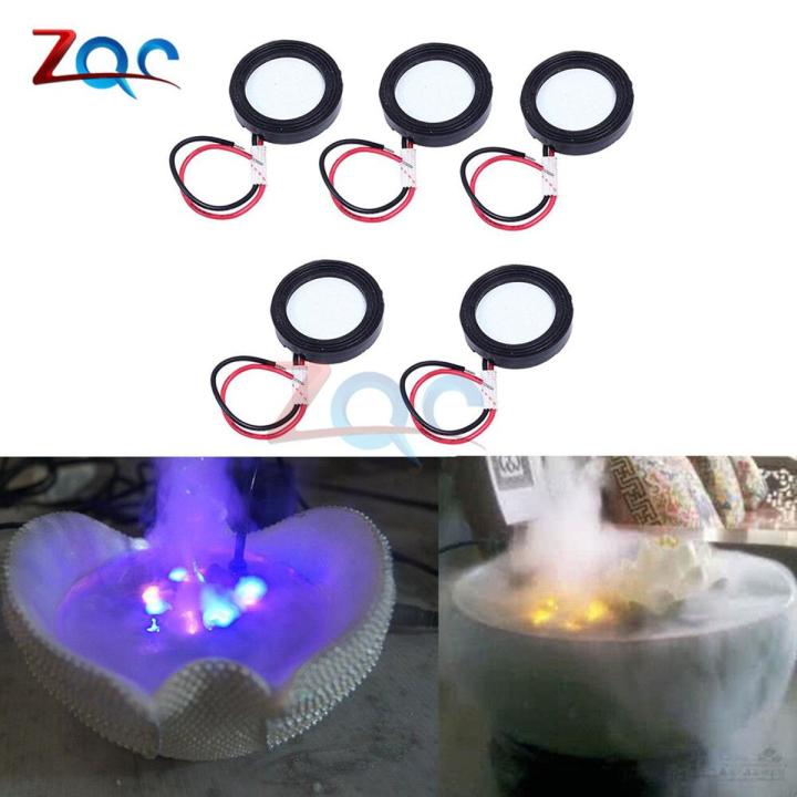 5pcs 25mm Ultrasonic Mist Maker Fogger Ceramic Discs for Humidifier Diffuser Replacement Parts