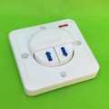 2in1 Bell Push Switch Button Waterproof China Fitting Sheet Bell Push Button Double Up and Down. 