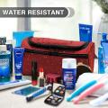 Dominance Toiletry Bag Travel Cosmetic Bag, Shaving Kit, Grooming Makeup Bag Pouch for Men & Women, Black, Grey Women travel Accessories with hanging option. 