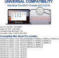 MácBook Pro Charger 60W, Replacement Magnetic 2 T-Tip Power Adapter Charger MácBook Pro Charger 13 Inch 2012 2013 2014 2015 Mac Book Air 11 13 Inch after Mid 2012 A1425 A1435 A1502. 