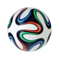 Brazuca Football White/Light Green/Red. 