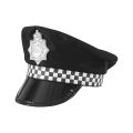 Police Cap Officer Cosplay Carnival Christmas Party Hat Plaid Badge Sailor Navy Captain Hat Children Party Role Play Police Cap. 