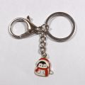 cutest Cham keychain Penguin charm keychain. 