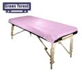 Green forest Disposal Bed Cover Rectangle Travel Hotel Disposable Bedding Sheet. 