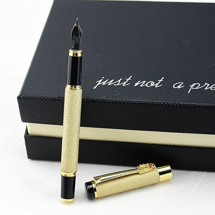 Metal%20Dragon%20Vintage%200.5MM%20Nib%20Ink%20Pens%20for%20Writing%20Business%20Gift%20Office%20Supplies%20Fountain%20Pen%20-%20Image%203