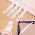 Bed Sheet Holder Bed Sheet Grippers Clips Mattress Cover Anti-slip Clips Fitted Sheet Fixtures (4 PCs). 