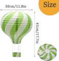 Hanging Latern, Hanging Paper Lantern, Parachute Paper lantern, Twin Colour lantern, Indoor/Outdoor lantern. 