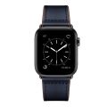 Leather Watch Band For Apple Watch Ultra 49mm&Watch Ultra 2 49mm / Series 9&8&7 45mm / SE 3&SE 2&6&SE&5&4 44mm / 3&2&1 42mm. 