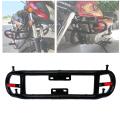 Motorcycle Reflective Crash Guard, Leg Guard ,Safe Guard for Bike 16 Gauge for Yamaha YBR-G, YBR, YBZ, GS150 , GS150SE, GR-150, Honda Pridor Small safe guard. 