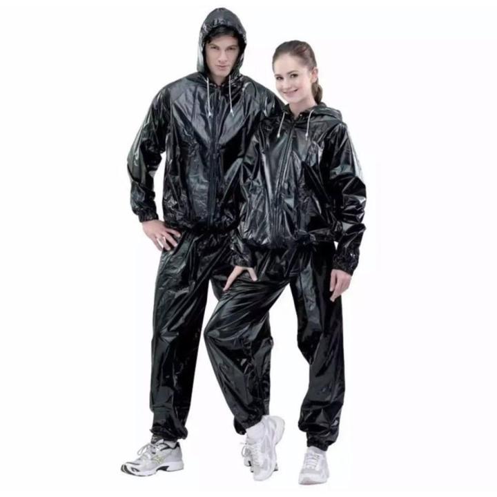 Unisex Sauna Suit Sports Suit Fat Reduce Body Fitness Suit