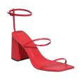 Fashion 3-Inch Block Heels for Women – Luxurious 3-Strip Comfortable Sandals. 