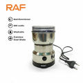RAF Mini Electric Grinder 4 Blades Stainless Steel 100% Original High Premium Quality - Nima Nuts, Bean, Spices, Masala Coffee Blender - 300W Masala Grinder Multifunctional Machine - Food Preparation. 