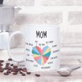 Funny Mom Coffee Mug from Daughter or Son 330Ml. 