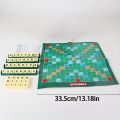 2 to 4 Player Crossword Game Fun Educational Crossword Solitaire Game for Kids Adults Improve Vocabulary Learn English Letters Perfect for Family Game Night Crossword Board Game. 