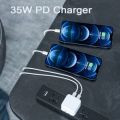 50W PD Fast Charger For iPhone 50W Fast Charger With (USB-C-Lightning) Cable Compatible With iPhone 7,7 Plus,8,8 Plus,X,XS,11,11 Pro,12 ,13,14 15. 
