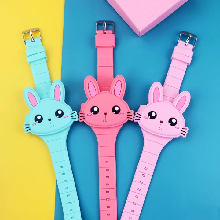 Flip%20Cover%20Silicone%20Electronic%20Children%20Watches%20Kids%20Lovely%20Rabbit%20Cartoon%20Girls%20Watch%20Boys%20Student%20Clock%20Reloj%20Infantil%20Saati%20-%20Image%204