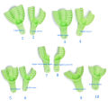 10Pcs/Set Dental Perforated Green Plastic Impression Tray Teeth Whitening Autoclave Durable Dentist Oral Materials Tooth Holder. 