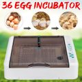 36 eggs incubator 360° rotating brand new automatic eggs hatching machine. 