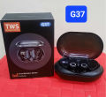 TWS G37 True Wireless ear buds, M10 Earbuds 3500 Mah Original, M10 Earbuds 3500 Mah waterproof,Wireless Bluetooth EarBuds _ with Super Sound & High Quality Touch Sensors True Stereo Headphones with Built in Mic 10m Transmission Bluetooth Wireless Earbuds. 