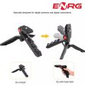ENRG 5in1 Mobile Phone Vlogging Kit With Tripod Stand 3.5mm Plug And Play Microphone Led Light Adjustable Mobile Holder Wireless Bluetooth Remote  For TikTok  YouTube Videos. 