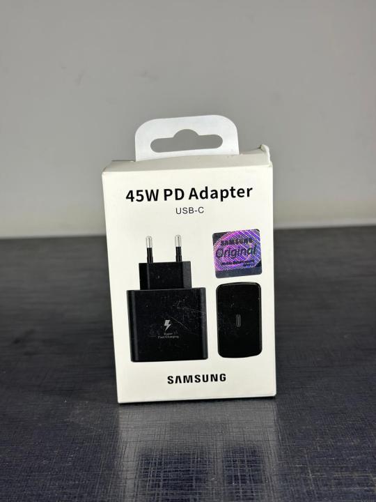 Original Samsung 45 Watts Adapter - Super Fast Charging Supported (Global Certified Charger) PD Charger For all Mobiles.