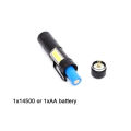 CREE Q5 Xpe+cob Computers Mini Flashlight Q5 Flashlight COB Flashlight without Battery. 
