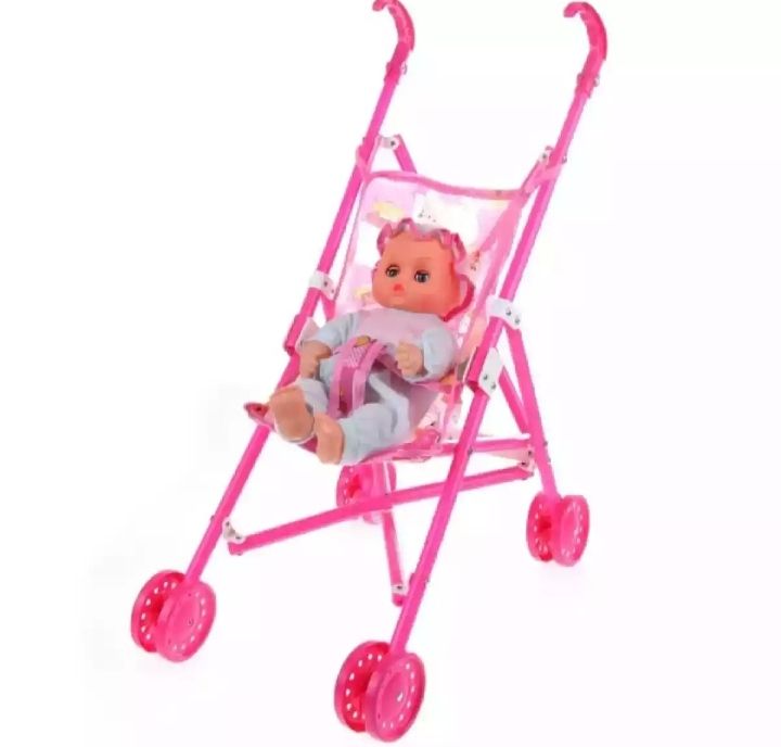 Doll%20Stroller%20Baby%20Kids%20Toy%20(Only%20Stroller)New%20-%20Image%204