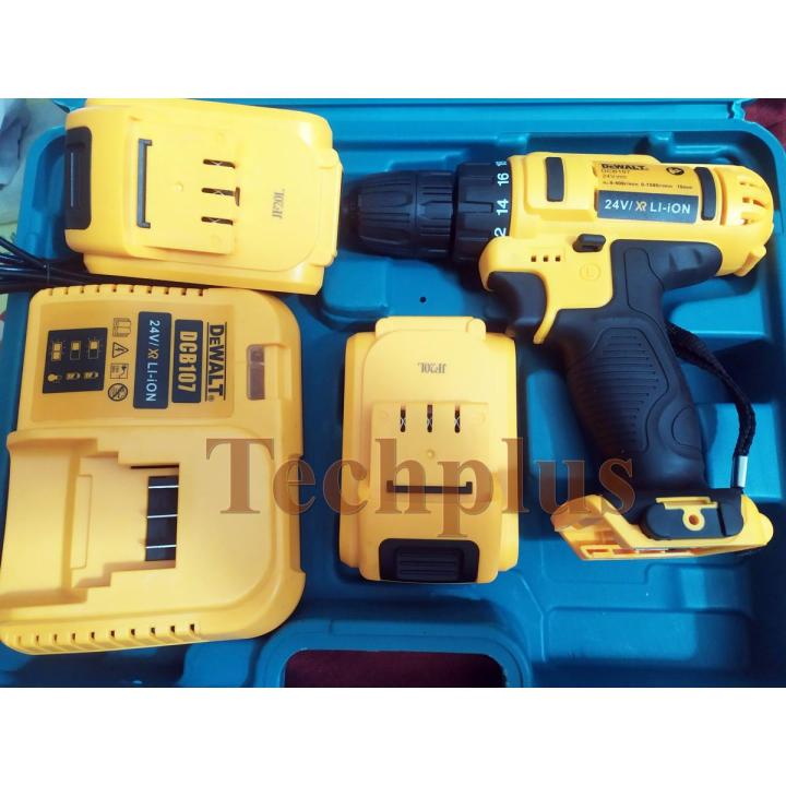 Imported cordless Drill machine Driver 24v with box and 2 batteries