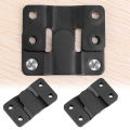 Stainless Steel Interlocking Clasp Buckle Picture Frame Pendant Furniture Connector Bed Buckle Hanging Piece Frame Accessories 1Pair. 