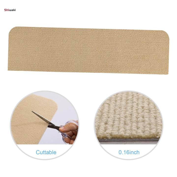 Stair Tread Carpet Nonslip 30x8in Stairway Carpets for Pets Dogs Elders