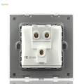 Wall Mounted Socket Panel Square Socket Panel US Plug for Office Commercial. 