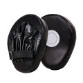 Curved Boxing Pad Focus Mitts – Thickened PU Leather Training Punch Pads | Shock-Absorbing Earthquake-Resistant Mitts for Muay Thai, Kickboxing & Sanda Training | SR.SPORTS Professional Gear. 