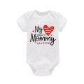 New Summer Baby Clothes My Heart Belongs to Mommy Baby Romper Cotton Baby Boy Clothes Bodysuit Baby Girl Clothes Summer 2021. 