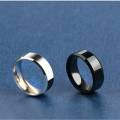 2 Beautiful titanium ring viking rusty ring for boys men. 