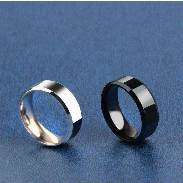 2 Beautiful titanium ring viking rusty ring for boys men