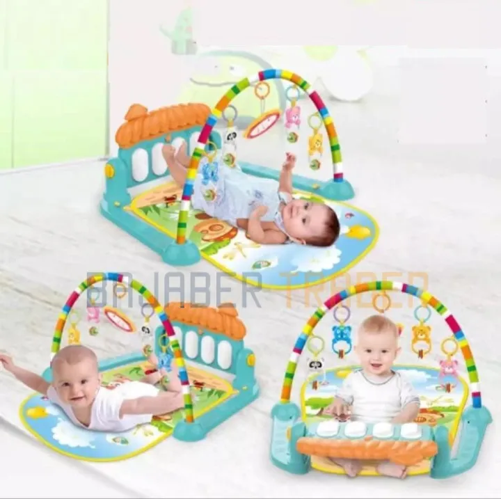 Huanger%203%20In%201%20Newborn%20Baby%20Toddler%20Activity%20Play%20Gym%20Piano%20Fitness%20Rack%20Mat%20-%20Image%202