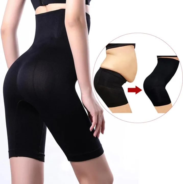 Seamless%20Women%20High%20Waist%20Slimming%20Panty%20Tummy%20Control%20Knickers%20Pant%20Briefs%20Shapewear%20Underwear%20Ladies%20Body%20Shaper%20(%20Black,%20Skin)%20-%20Image%205