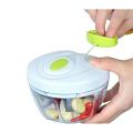 Manual Hand Pull Chopper - White. 